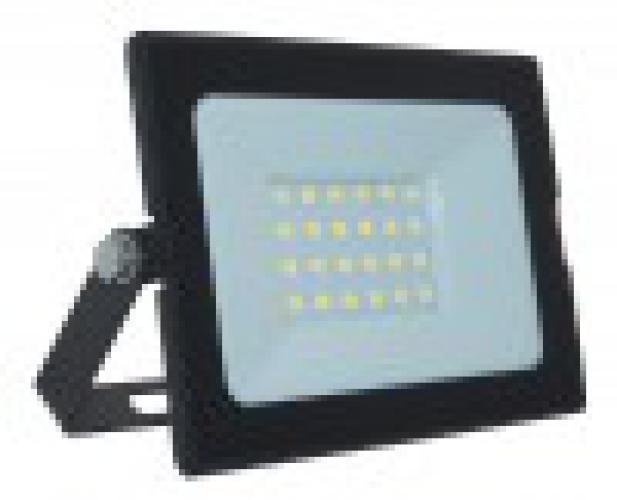 Прожектор св/д10W(860lm) 6500К 6K 96x80x24 черный IP65  687335