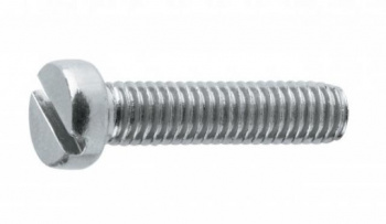 DIN 84 Винт 2*10 с цилиндрической головой , шлиц, цинк