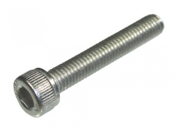 DIN 912 болт 5х60 цил. гол. с внутр.шестигр. кл. пр. 8, 8, цинк