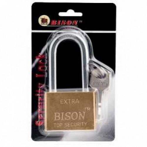 Замок навесной Bison Gold  дл. дужка  50мм     2501