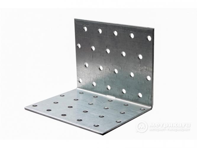 Крепежный уголок равносторонний KUR, 160х160х80х2, 0