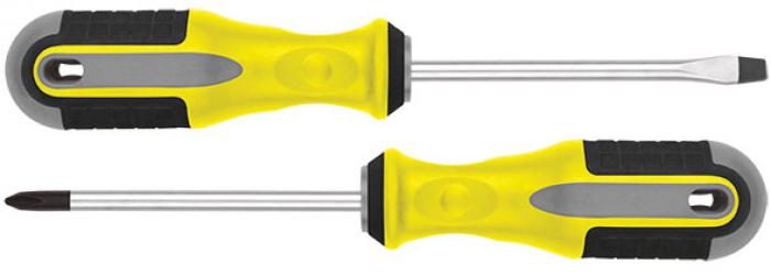 Отвертка шлиц CrV 5х100 мм  FIT    55184
