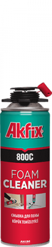 Очиститель монтажной пены 500мл Akfix 800С