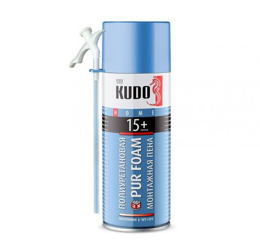 Пена монтажная KUDO 520мл всесезонная