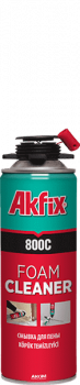 Очиститель монтажной пены 500мл Akfix 800С (12)