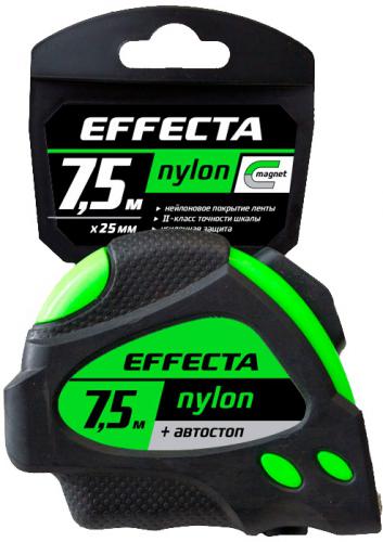 Рулетка Effecta Nylon 7, 5м/19мм  (6)
