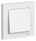 Выкл. СУ 1 кл. бел. Antibact. (пл.осн.) Schneider AtlasDesign  662363