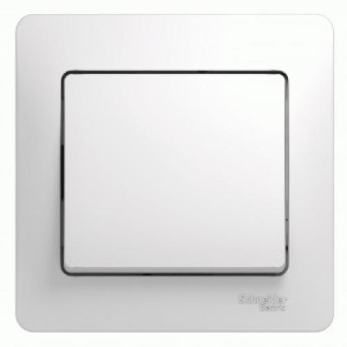 Выкл. СУ 1 кл. бел. (пл.осн.)Schneider GLOSSA  GSL000112   423732