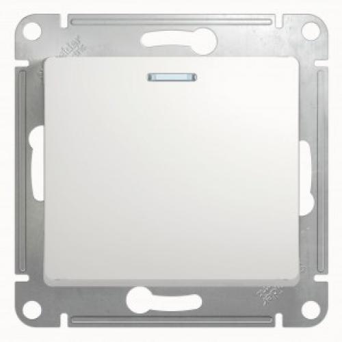 Мех. выкл. СУ 1 кл. бел. (пл.осн., инд.) Schneider GLOSSA GSL000113   423710