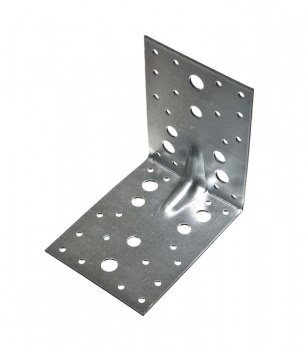 Крепежный усиленный уголок KUU, 130х130х100х2, 0