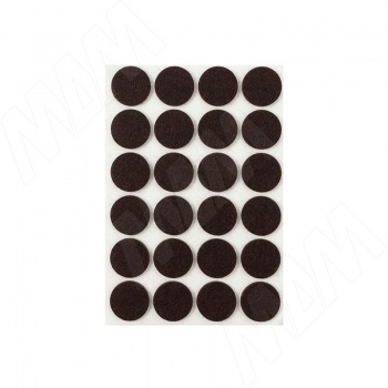 Протектор фетровый круглый  d24мм (20шт/уп)