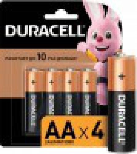 Батарейки ААА 4шт DURACELL  мизинчиковые